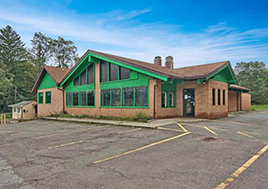 Lake Ariel building